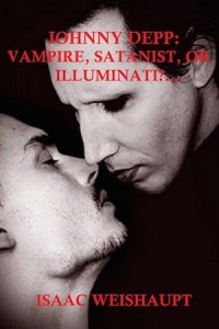 Johnny Depp Vampire Satanist Illuminati book cover