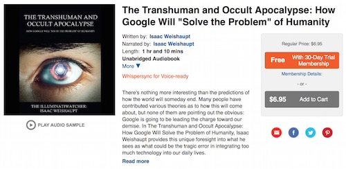 Google Transhuman Apocalypse Audible