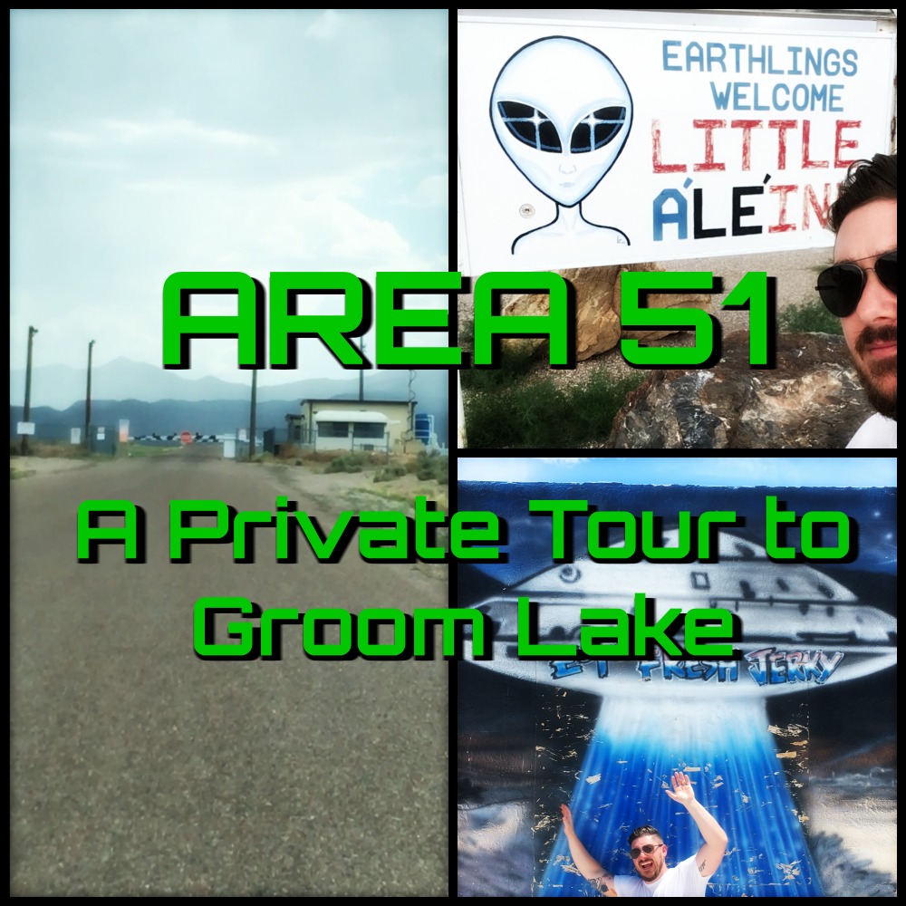 Area 51: A Private Video Tour to Groom Lake with Isaac Weishaupt!