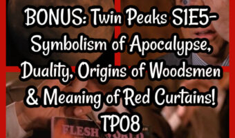 BONUS: Twin Peaks S1E5- Symbolism of Apocalypse, Duality, Origins of Woodsmen & Meaning of Red Curtains! TP08